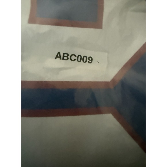 NFL Team Apparel New York Giants Women's L V-Neck Jersey T-Shirt Blue 25 - Picture 8 of 8